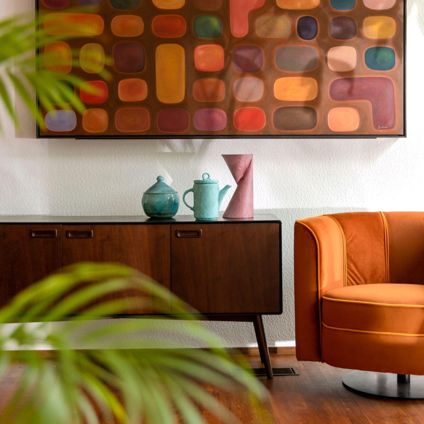 Juju 3 ajtós fa komód-4