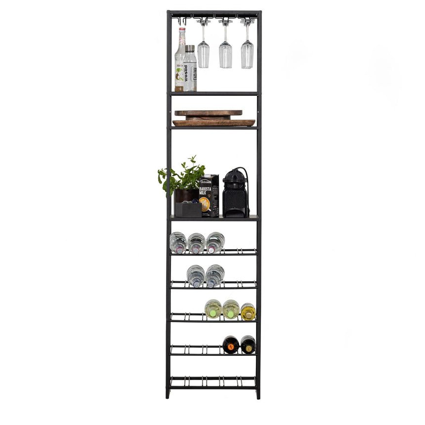 Reese fekete italtartó polc-0