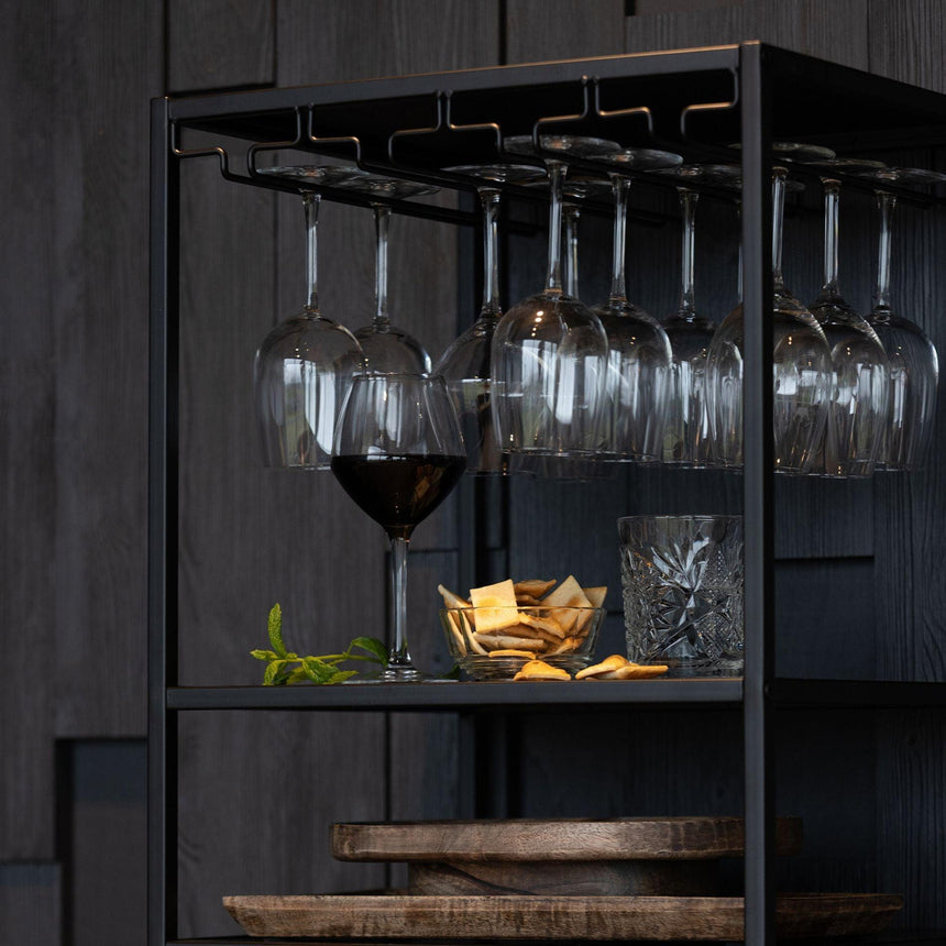 Reese fekete italtartó polc-5