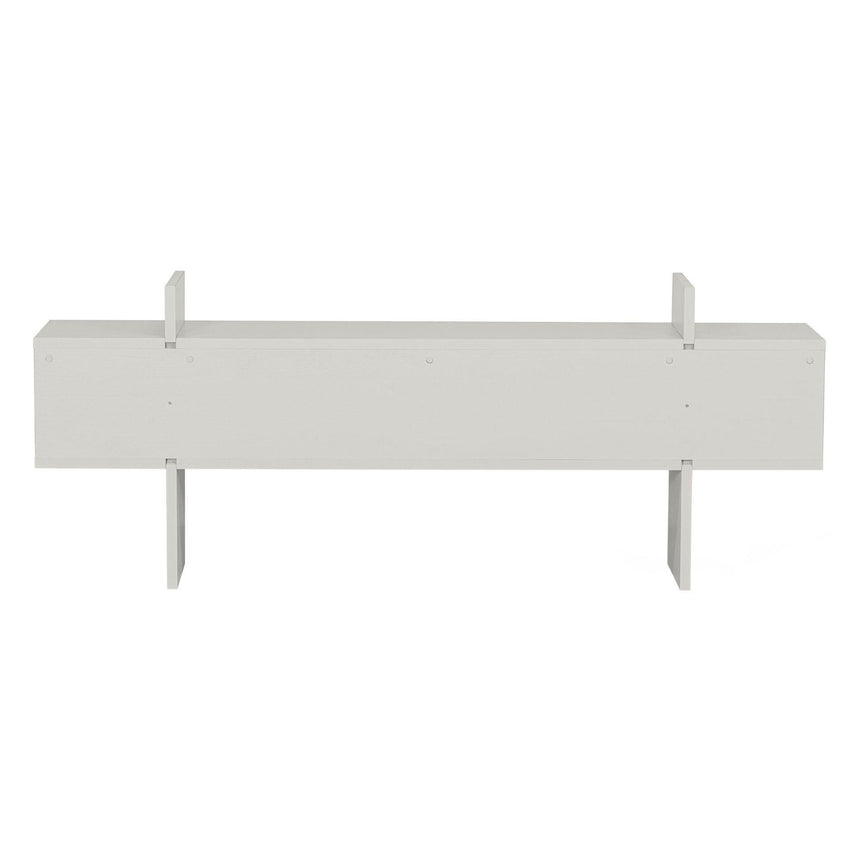 Jana fehér lakkozott fenyő polc-2