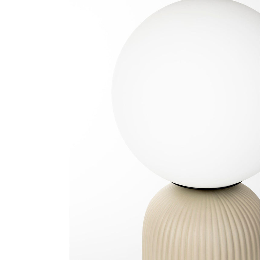 Dash brown rice üveg asztali lámpa nagy-1