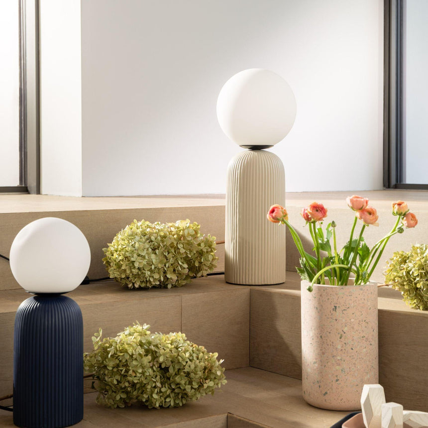 Dash brown rice üveg asztali lámpa nagy-4