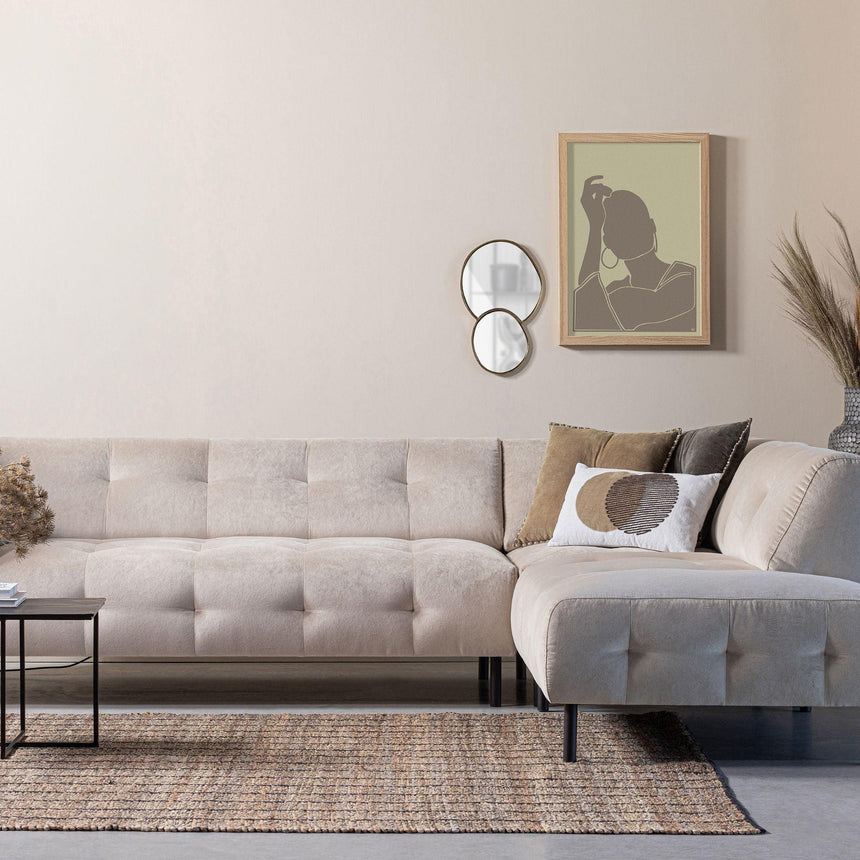 Lloyd jobbos bársony sarokkanapé-11