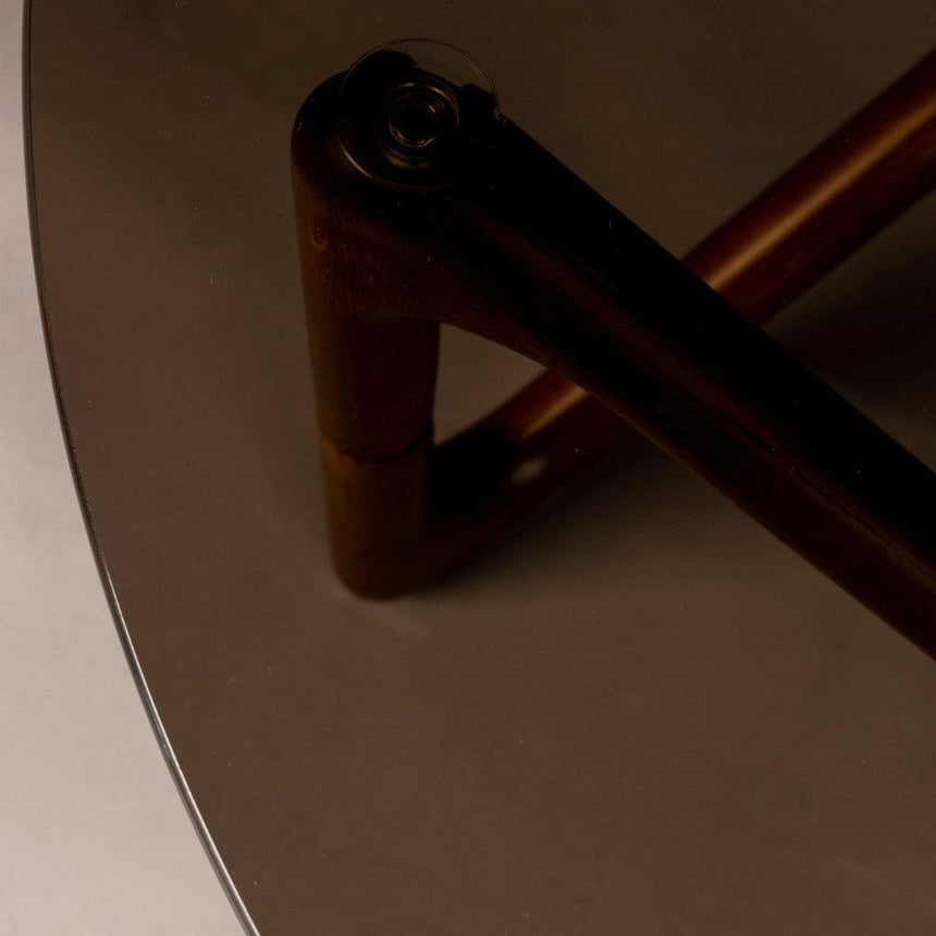 Naia üveg dohányzóasztal