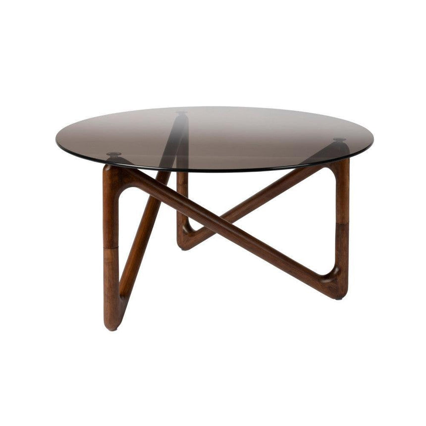 Naia üveg dohányzóasztal