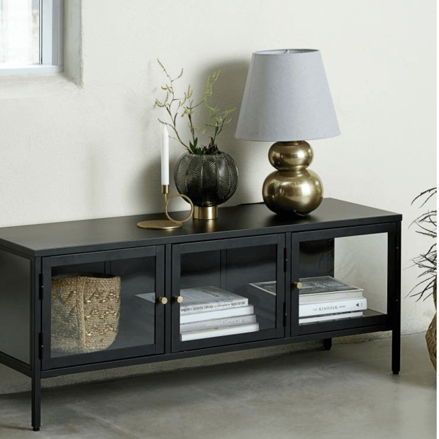 Carmel 3 ajtós fém TV állvány-3