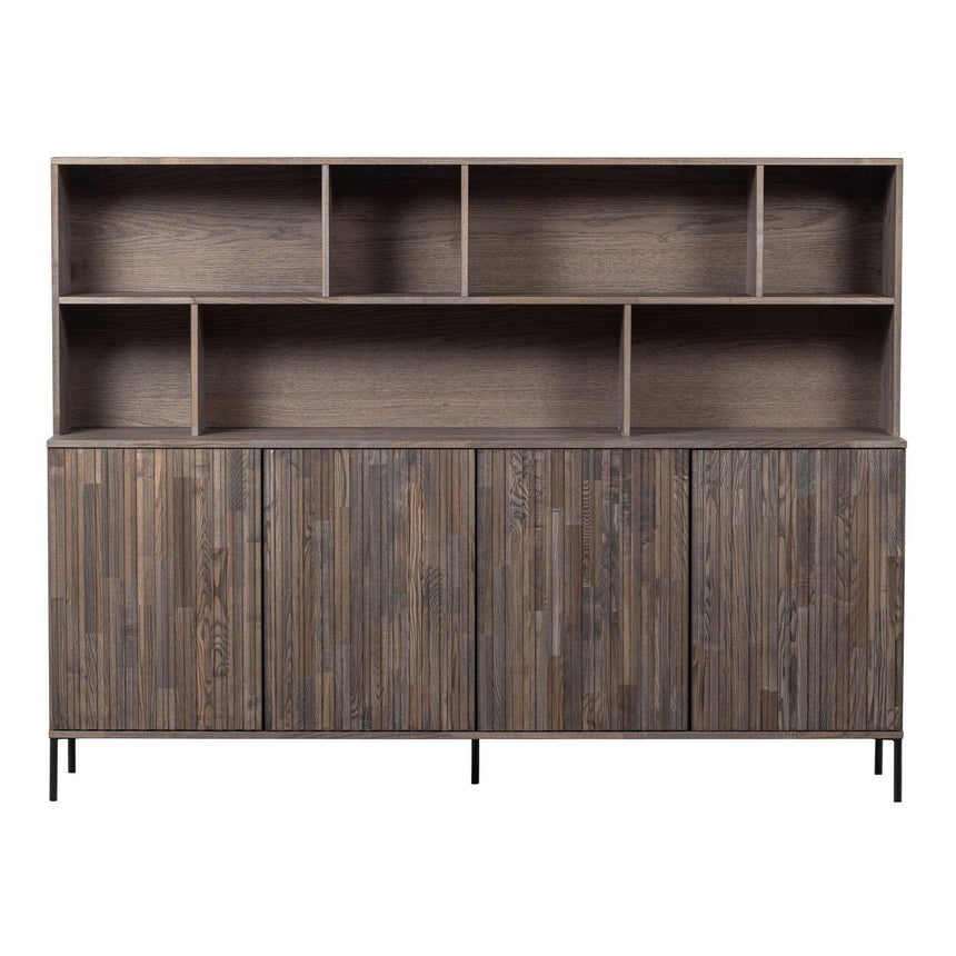 New Gravure 6 ajtós kőrisfa kabinet-1