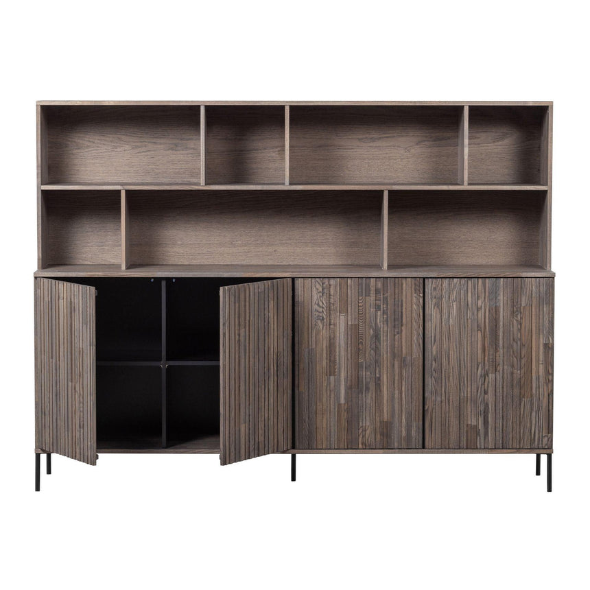 New Gravure 6 ajtós kőrisfa kabinet-2