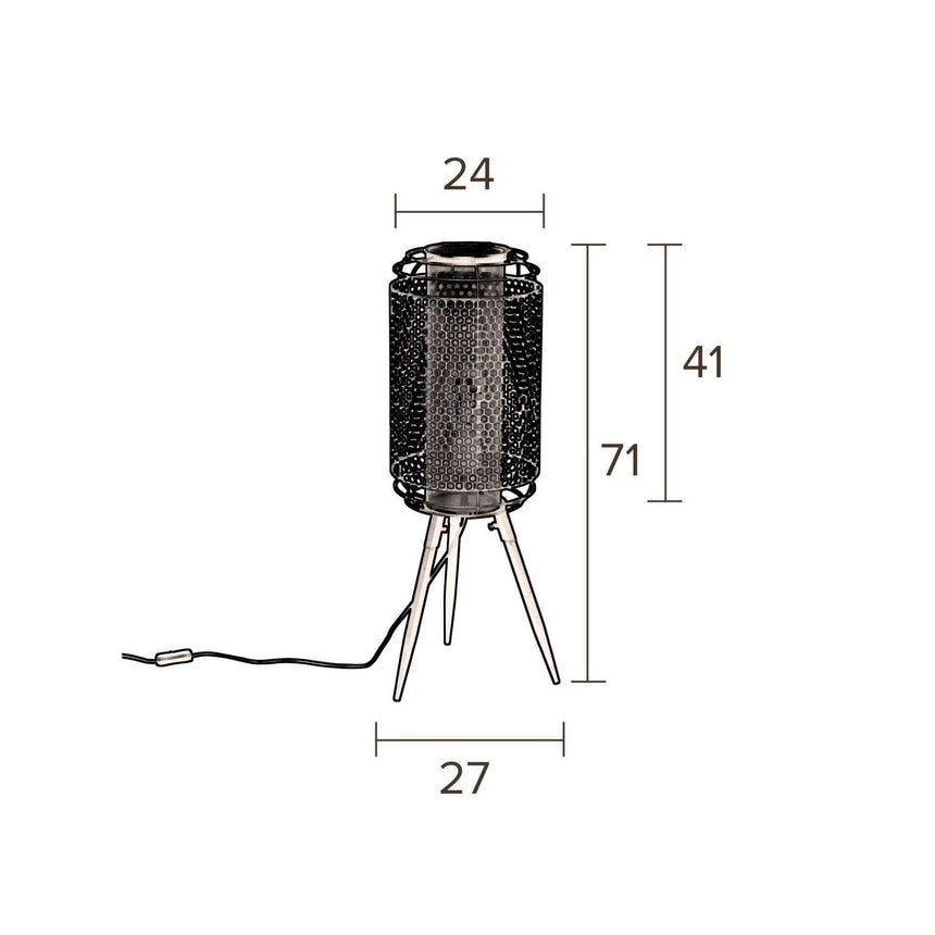 Archer fém állólámpa M-1