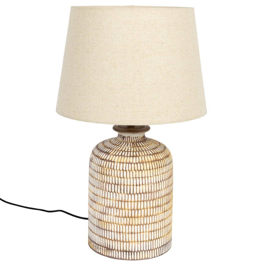 Russel szövet asztali lámpa-0