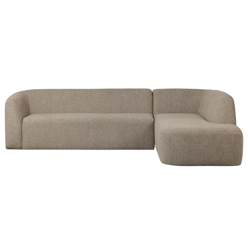 Sloping jobbos szövet sarokkanapé-0