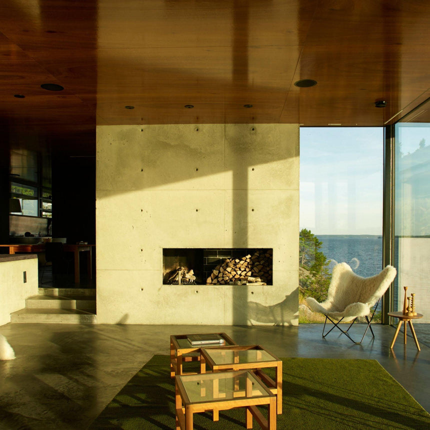 Iceland Mariposa short báránybőr fotel-4