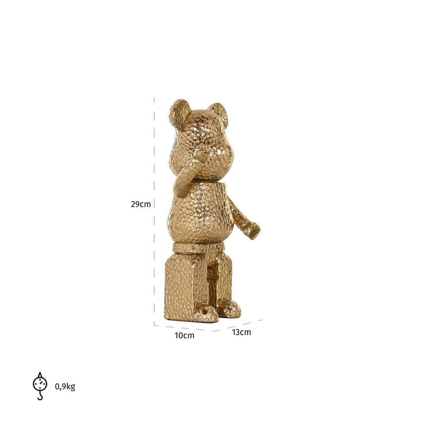 Bear álló műgyanta dekoráció-3