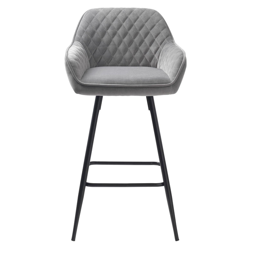 Milton alacsony textilbőr bárszék-10