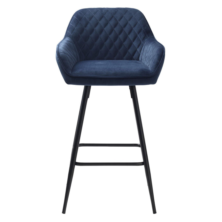 Milton alacsony textilbőr bárszék-6