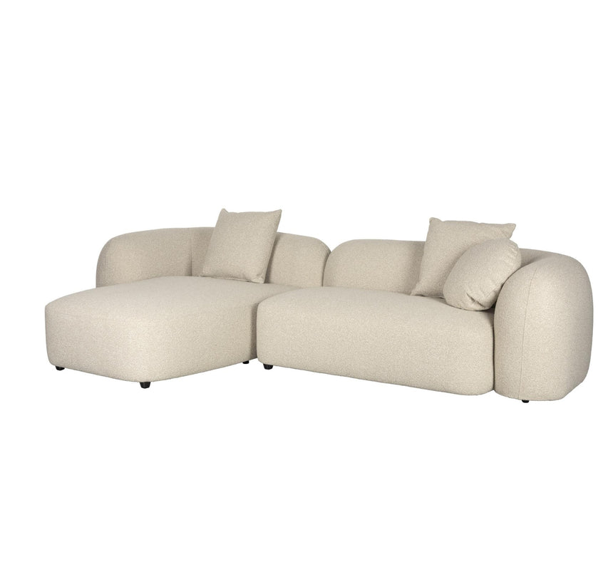 Perry balos szövet sarokkanapé