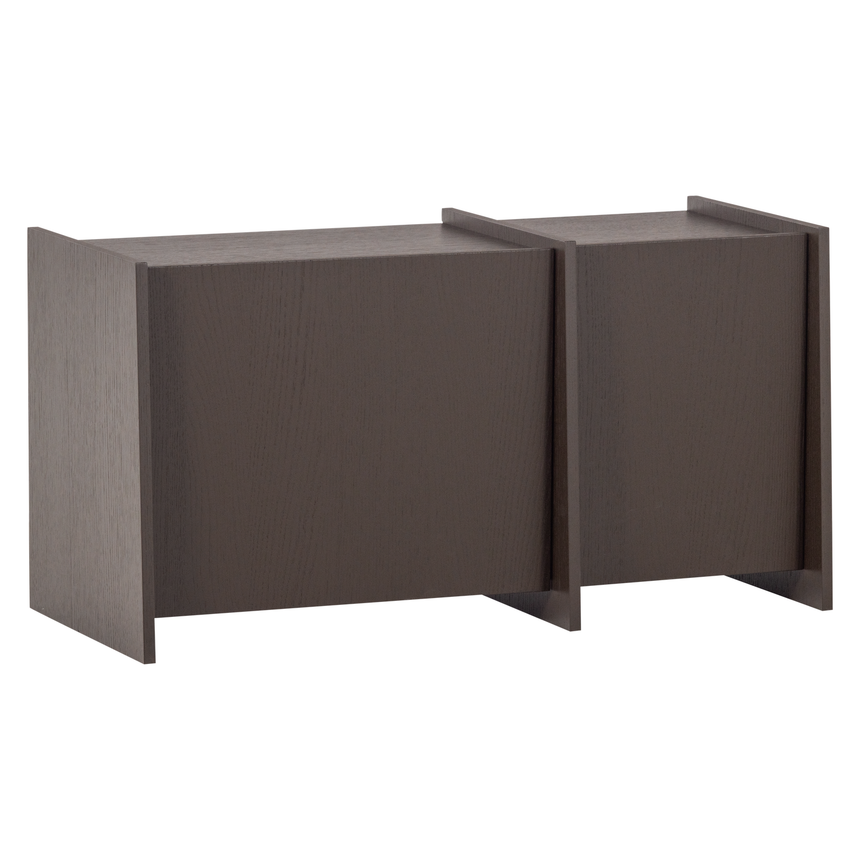 Brock TV-állvány – Kőrisfa furnér, 102 cm