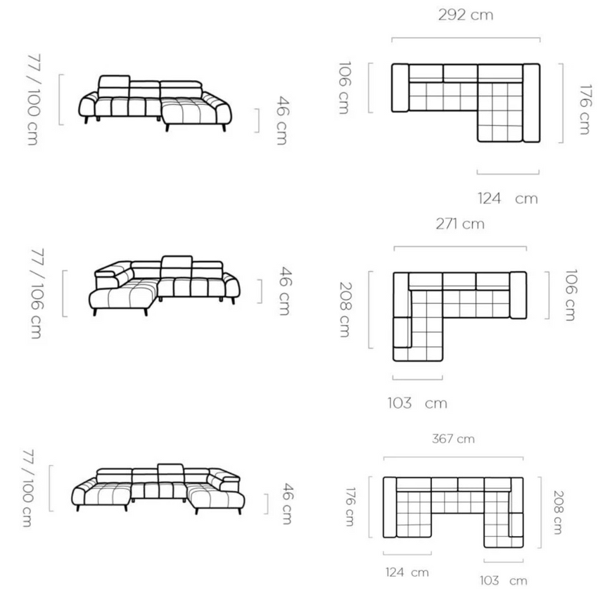 Mavel moduláris kanapé