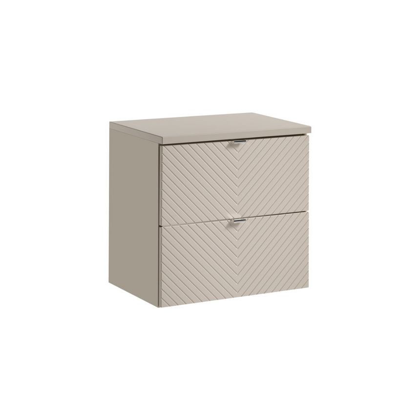 Baggy woven chenille pouf