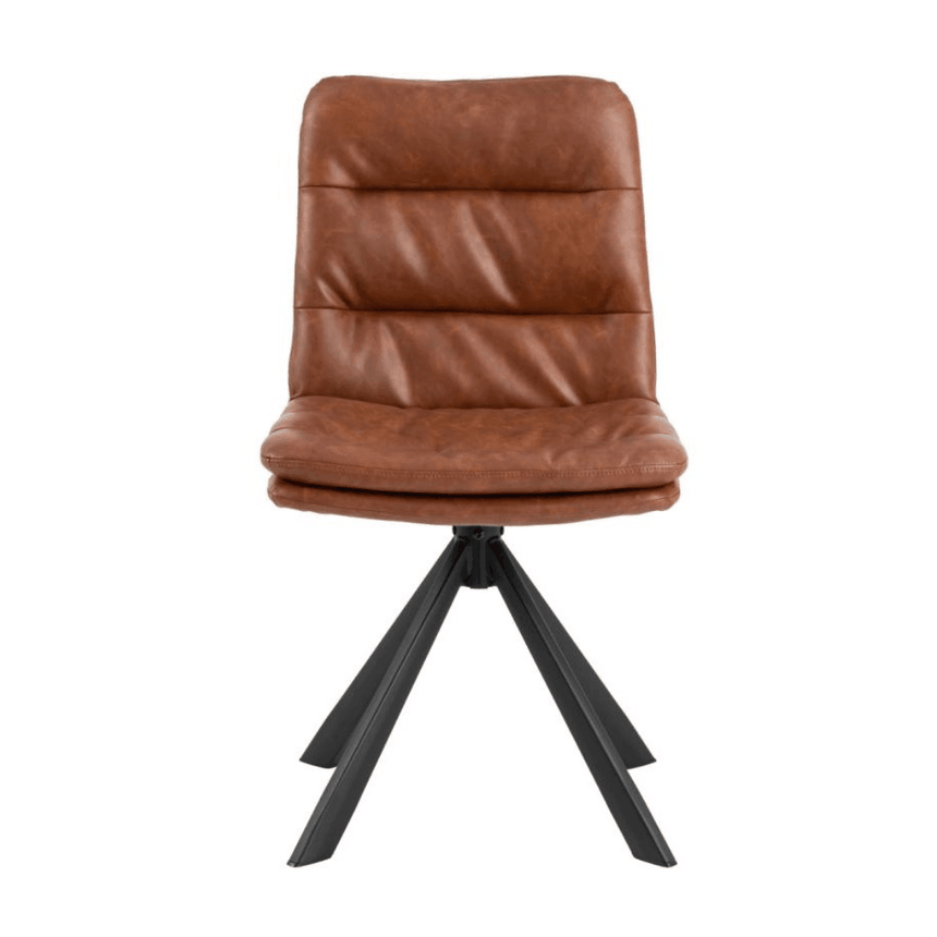 Dean textile leather swivel chair
