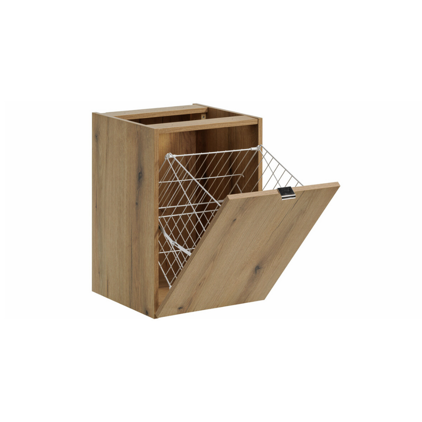 Baggy woven chenille pouf