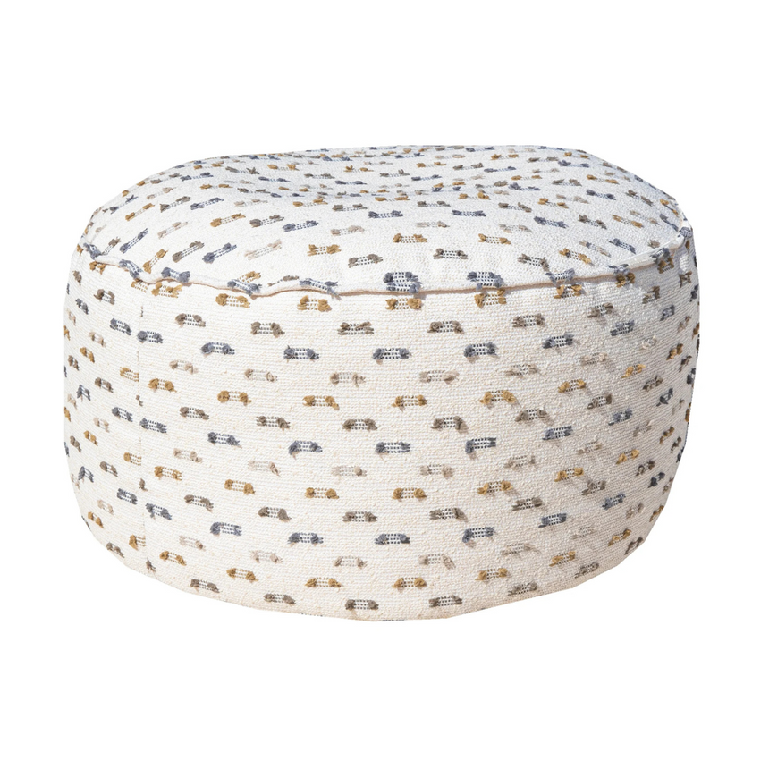 Funky szövet kerti puff Ø80