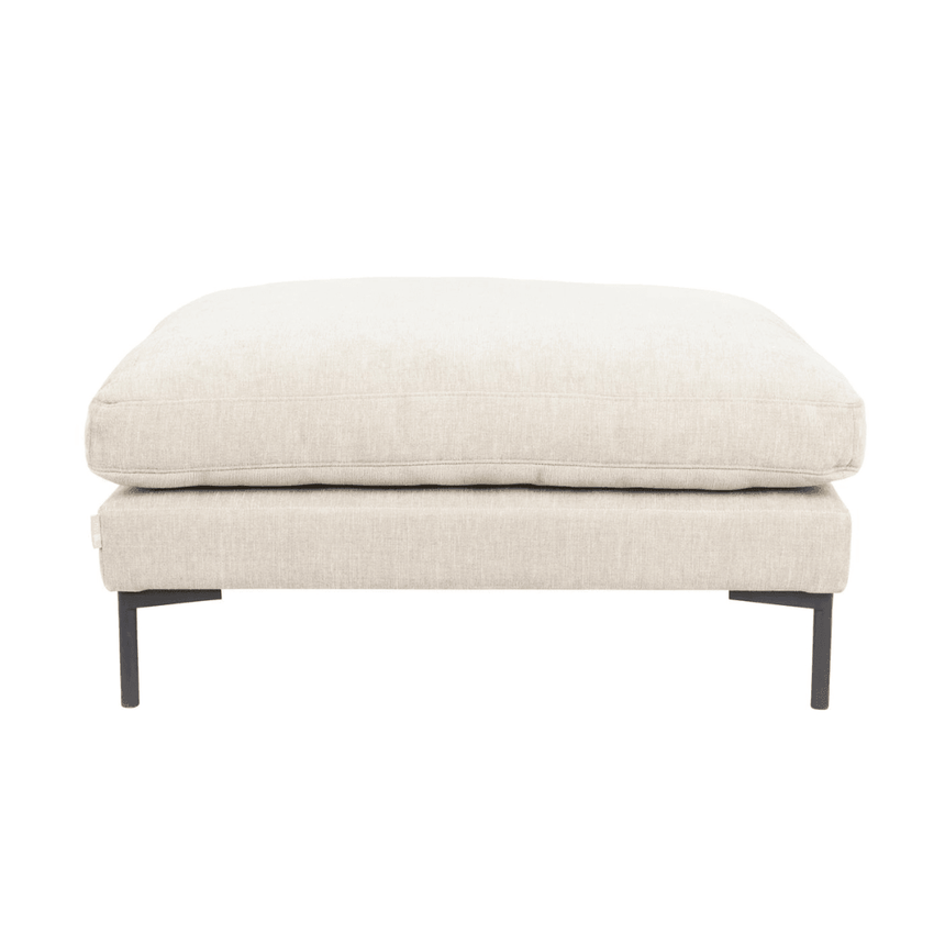 Summer fabric footstool