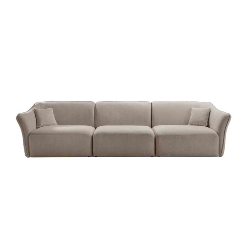 Ruby 2-seater velvet sofa