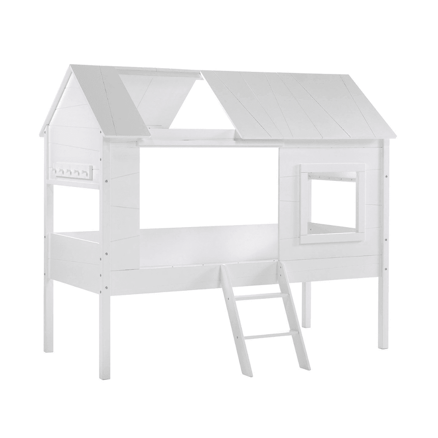 Charlotte wooden house children's bed, 90x200