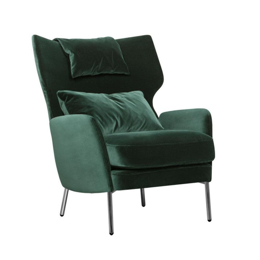 Alex bársony fotel - Dutch Home