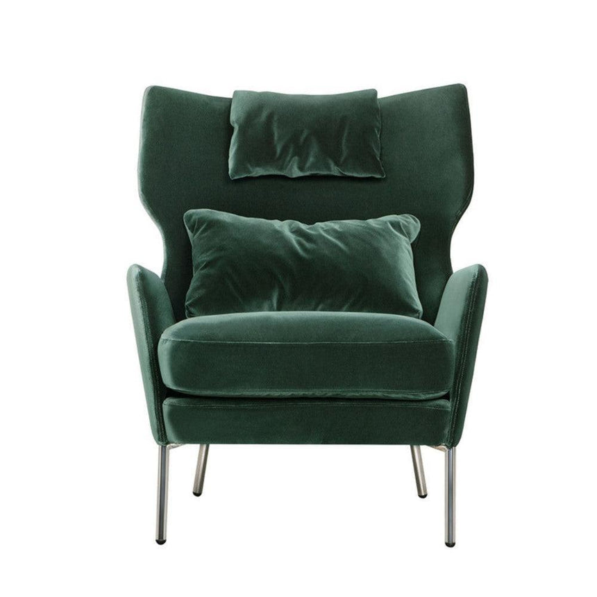 Alex bársony fotel - Dutch Home