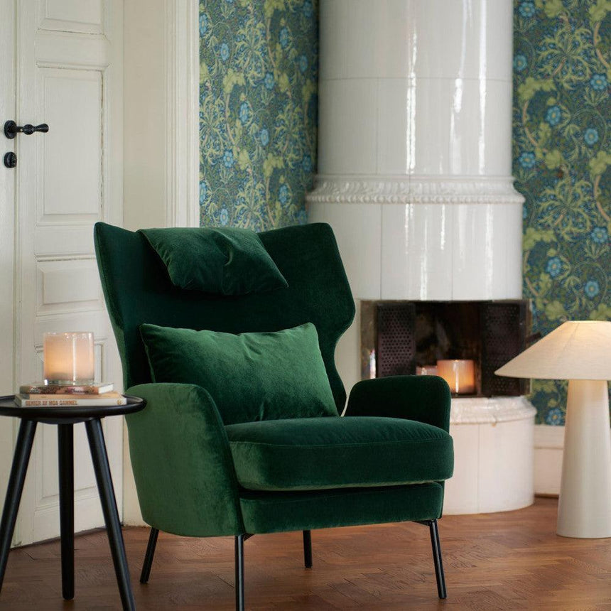 Alex bársony fotel - Dutch Home