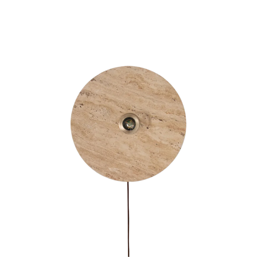 Doris mészkő falilámpa