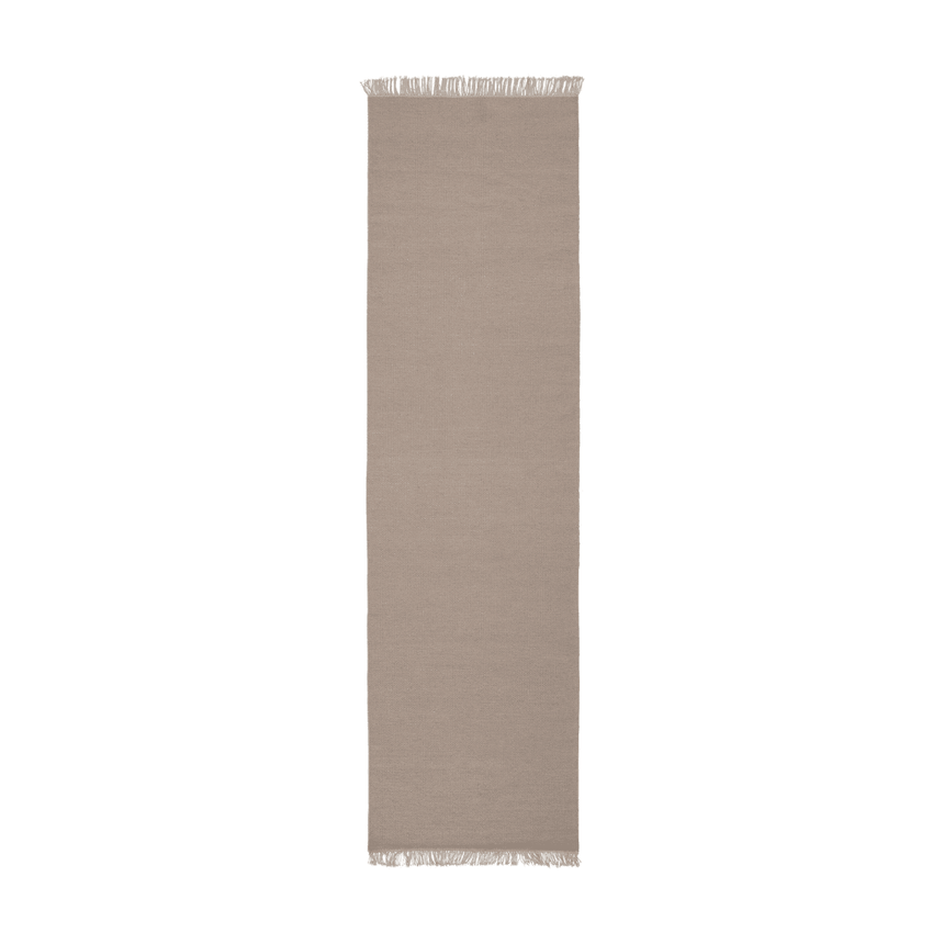 Rainbow wool rug 80x280