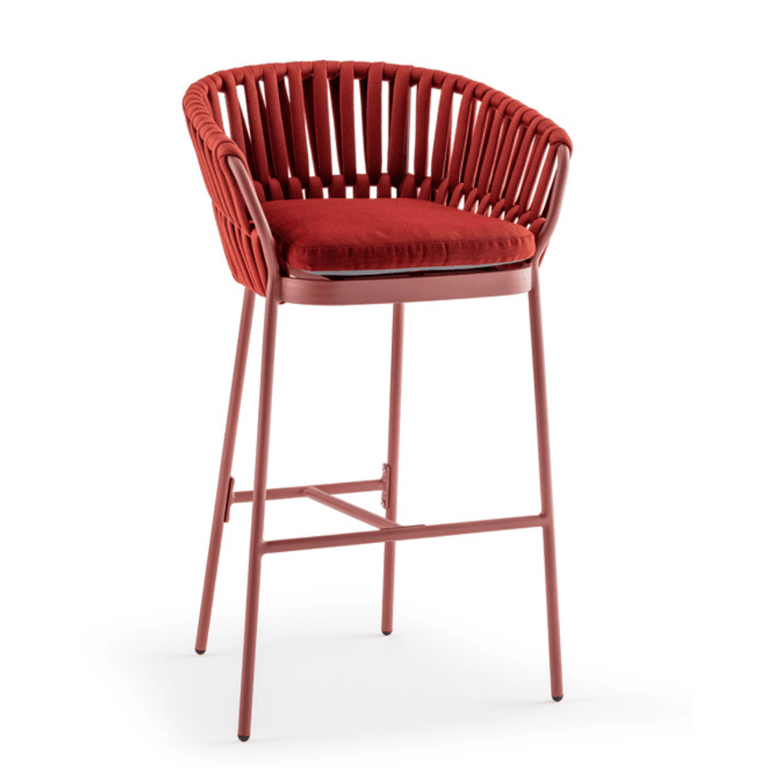 Soho fabric garden bar stool