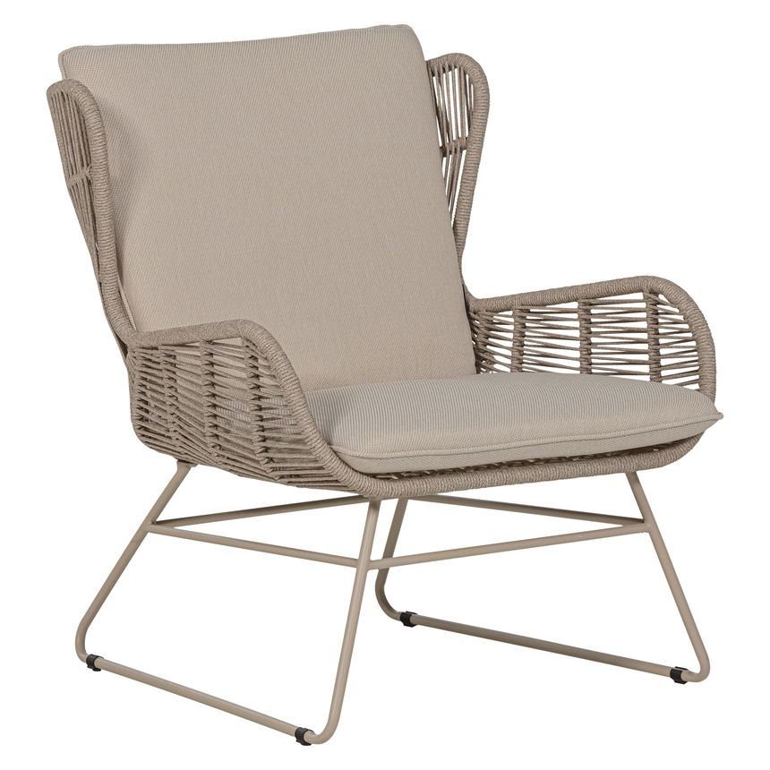 Grace kültéri lounge szék – Modern fonott design