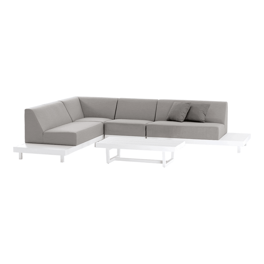 Alvory fabric garden sofa set