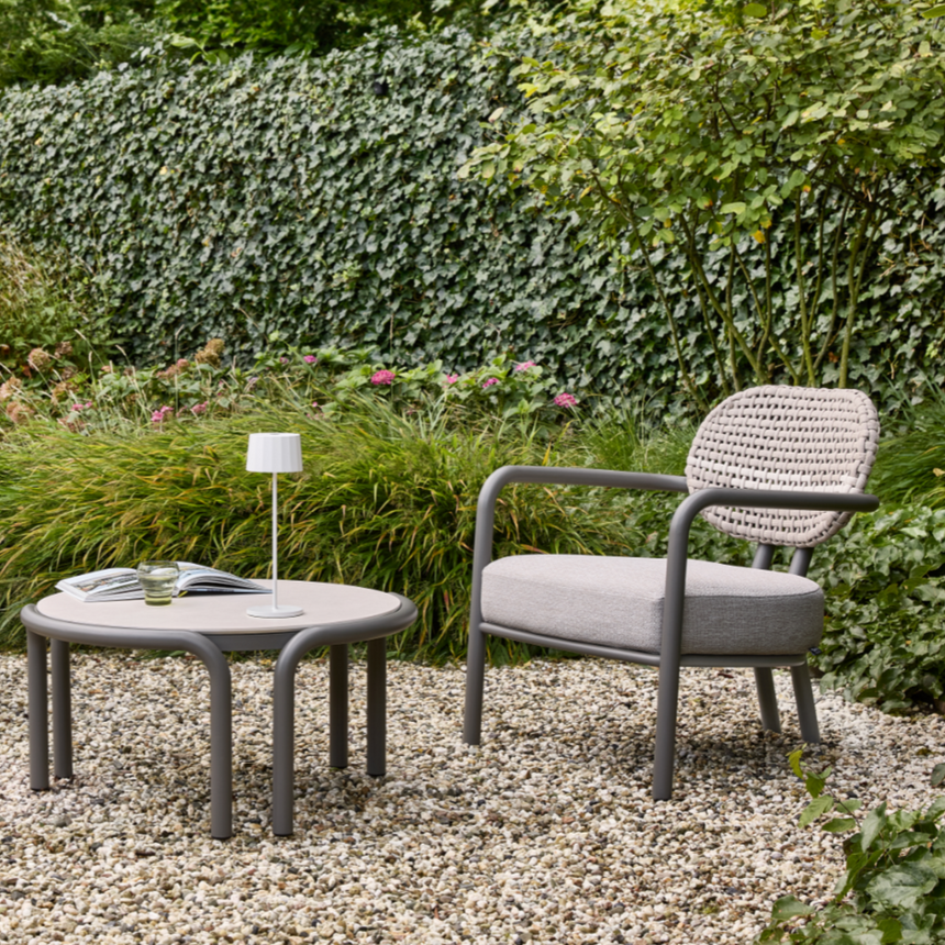 Lugano fém kerti fotel