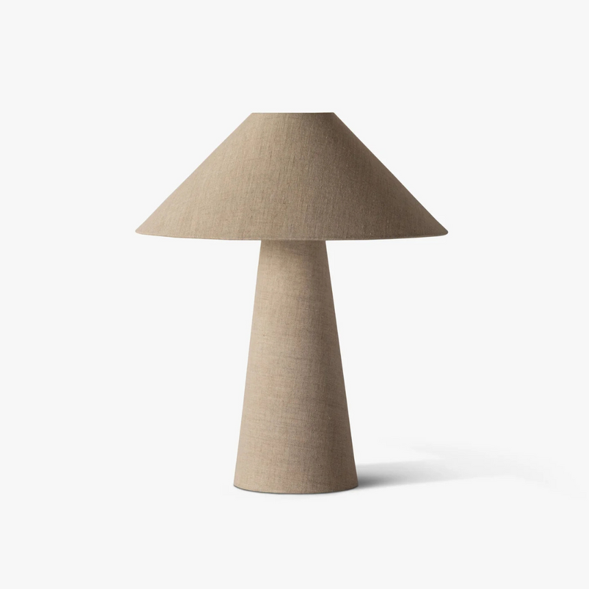 Dione canvas table lamp Ø38