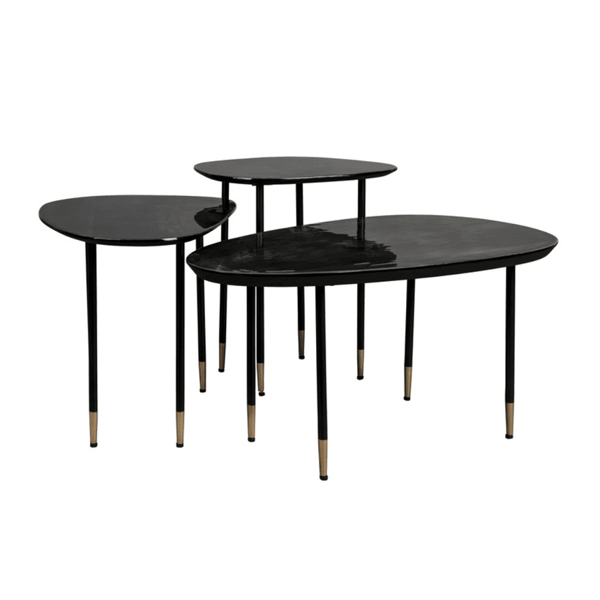 Phyllis wooden storage table set