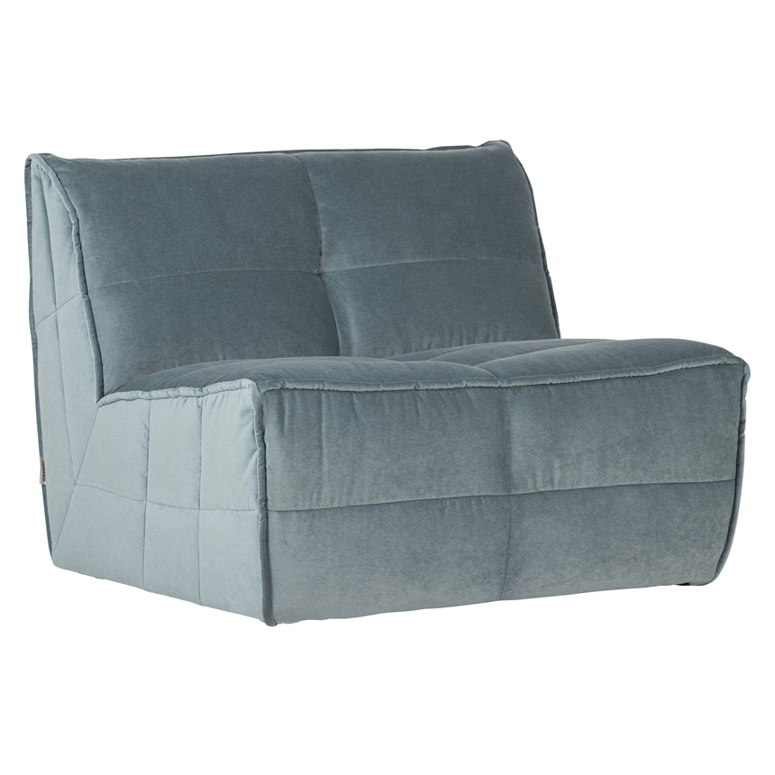 Cluster 1 személyes fotel modul – Trendi retro megjelenés és luxus bársony kényelem