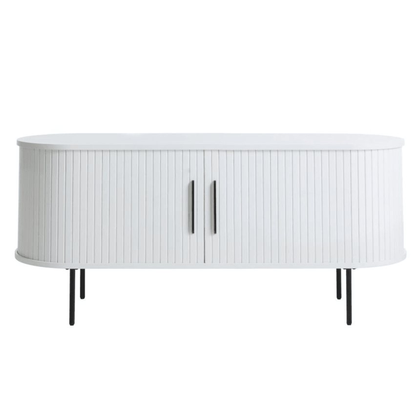 Nola sliding door wooden TV stand 120