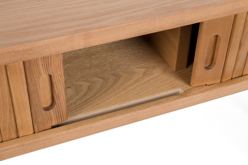 Barbier wooden console table