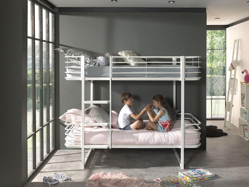 Oscar metal bunk bed, 90x200