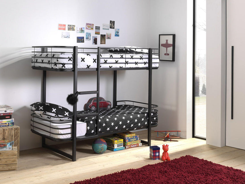 Oscar metal bunk bed, 90x200