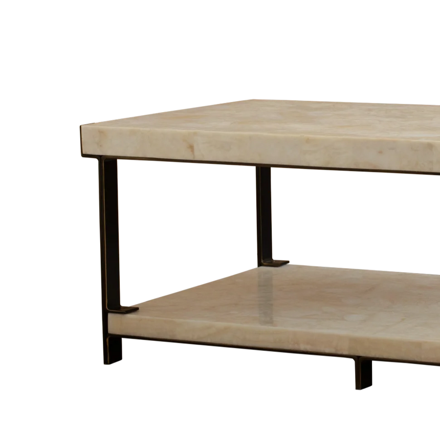 Leopold stone coffee table