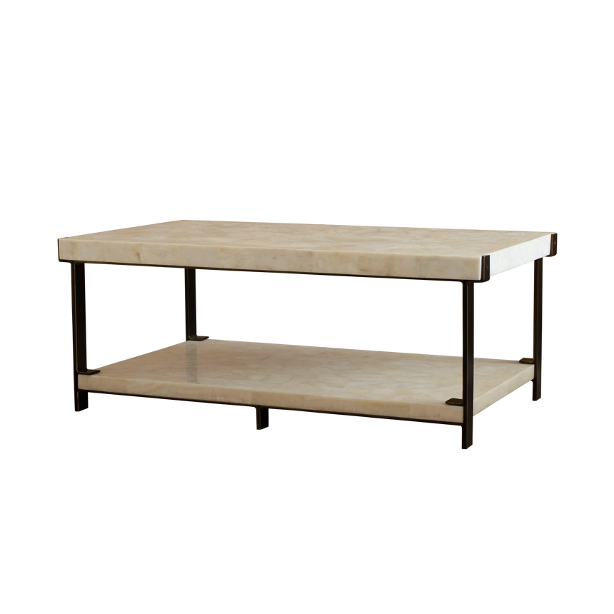 Leopold stone coffee table