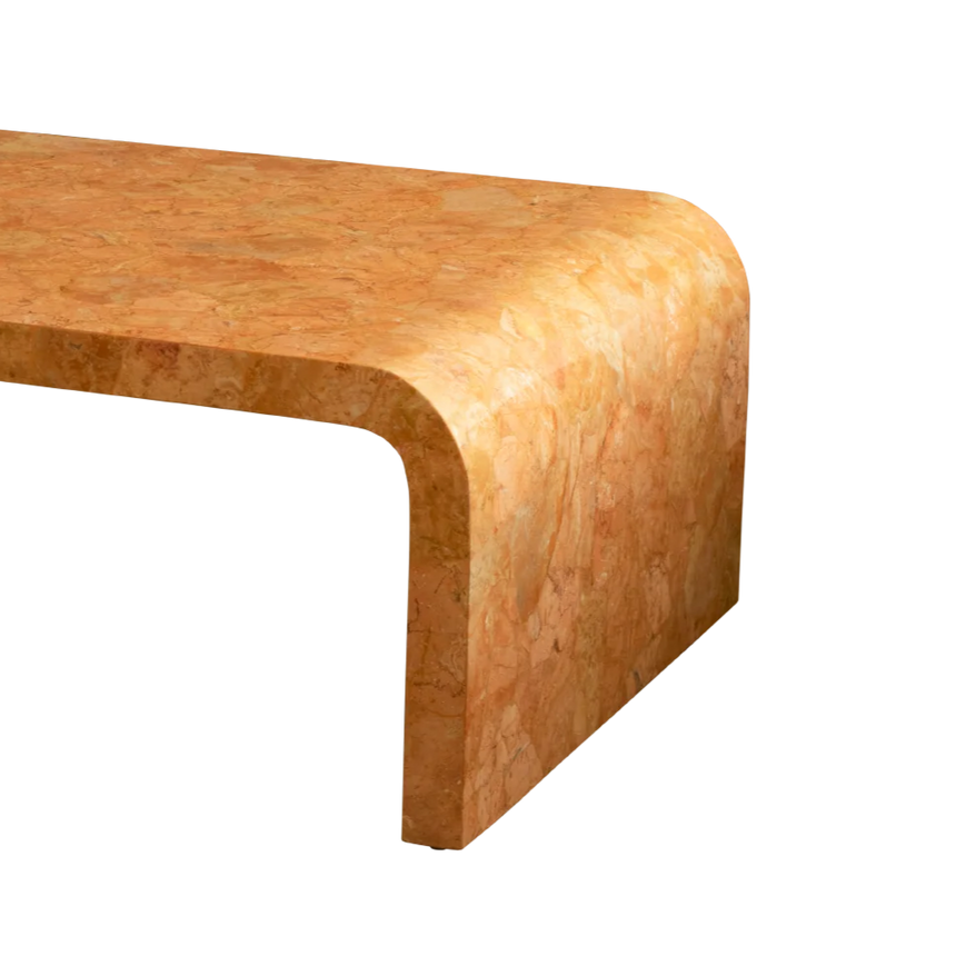 Siegfred marble coffee table