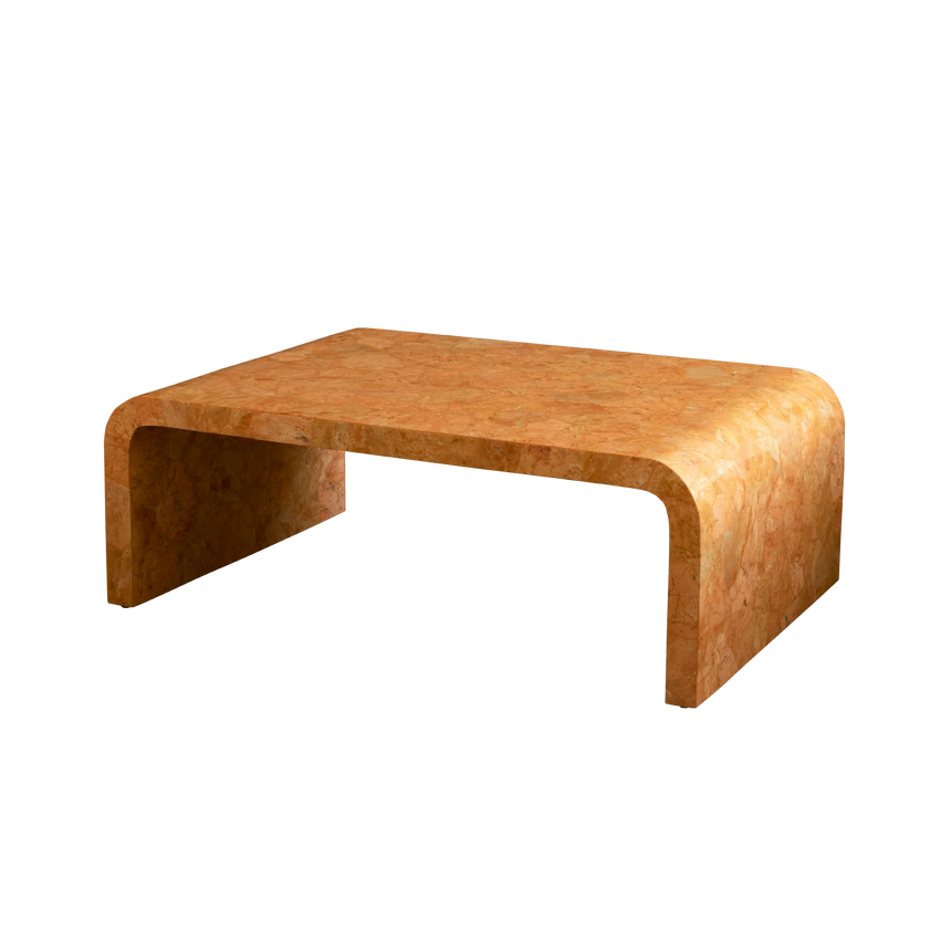 Siegfred marble coffee table