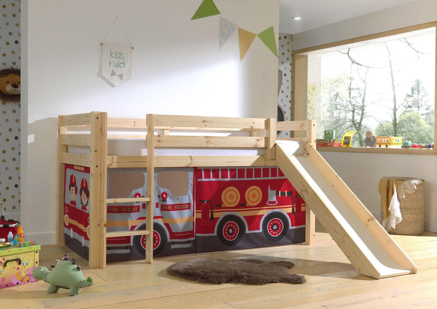 Fire Truck cot fabric